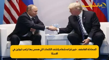 المحادثة الغامضة.. خبير قراءة شفاه يكشف الكلمات التي همس بها ترامب لبوتين في ألاسكا 1